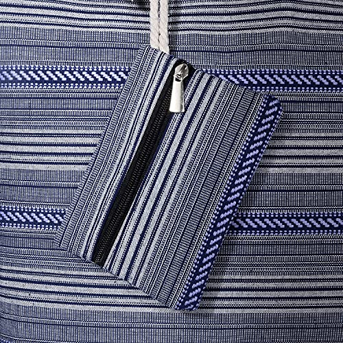 MASADA Large beach bag water resistant with zip Ethno Style, XXL - Image 3