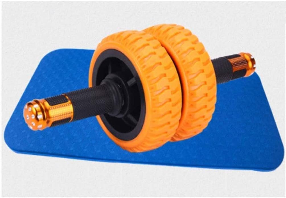 Abdominal Muscle Wheel - Men's Home Fitness Abdominal Wheel Fitness Wheel Ladies Bearing Two-Wheel (A) (C)