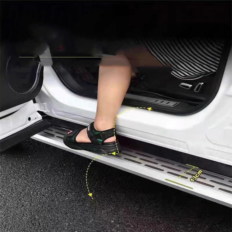 Estribos laterales aluminio para Buick Envision 2016-2020 miniatura 7