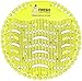 Urinal Screen Deodorizer (10 Pack) - Scent Lasts for Up to 5000 Flushes - Anti-Splash & Odor Neutralizer - Ideal for Bathroom, Restroom, Office, Restaurant, School - Yellow Lemon Fragrance