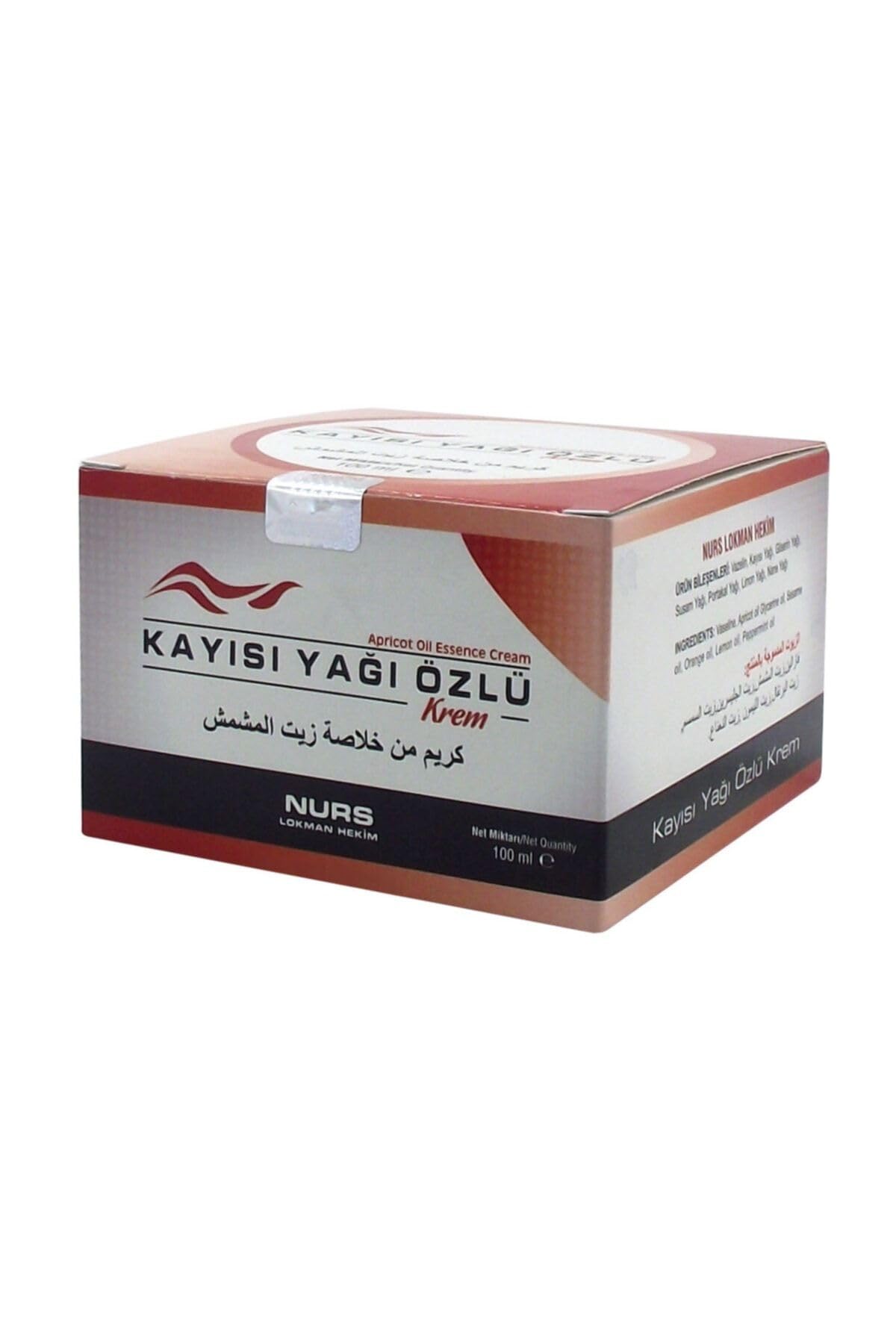 Nurs Kayısı Yagı Özlü Krem 100Ml