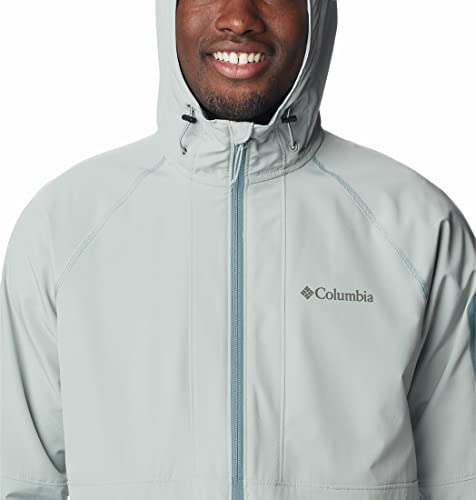 Image of Columbia Men Omni-Shield Tall Heights Hooded Softshell Hiking and Trekking Jacket