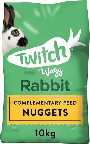 Wagg Twitch Rabbit Food 10kg - Complementary Feed Nuggets - 1