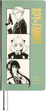 Nearly Daily Notebook, 2025 Weeks SPY x FAMILY/Forger House *Domestic Certificate Starts January, Weekly Notebook, Weekly Left Slim Vertical