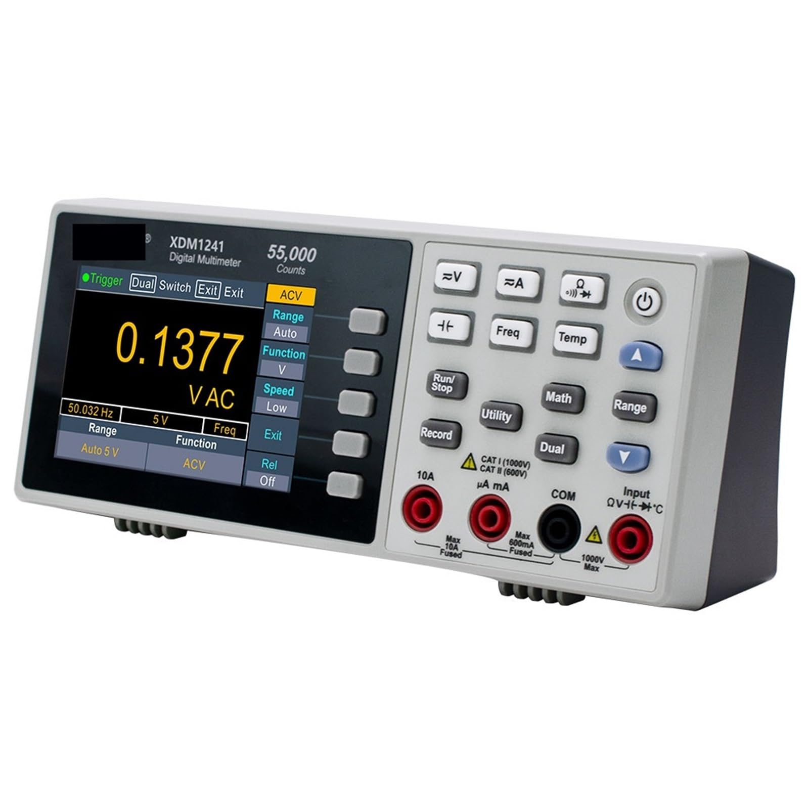 Multimetr, XDM1241 XDM1041 Cyfrowy miernik True RMS USB Tester Miernik(XDM1241)