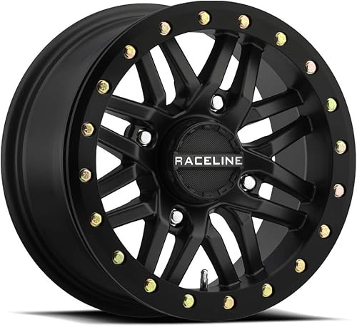 Raceline Rueda Raceline Ryno Beadlock negra de 15x7, 4/156, 5+2