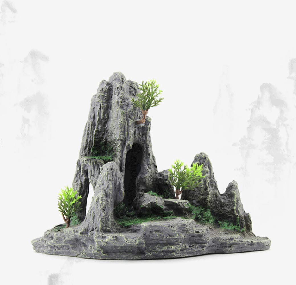 Dekoracje gadów do wystroju siedliska terrarium Ozdoba do akwarium(Style3)