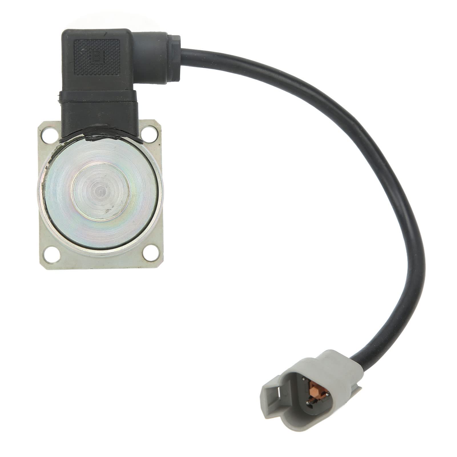 Válvula Solenoide Haofy Flameout, Válvula de Control de Apagado de Parada de 12V, Solenoide de Parada de Apagado de Combustible de Alto Rendimiento para Motor Diésel HATZ LM
