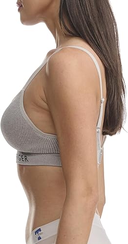Miniatura 5 de Tommy Hilfiger Brasier sin costuras sin costuras y sin varillas para mujer, paquete de 2