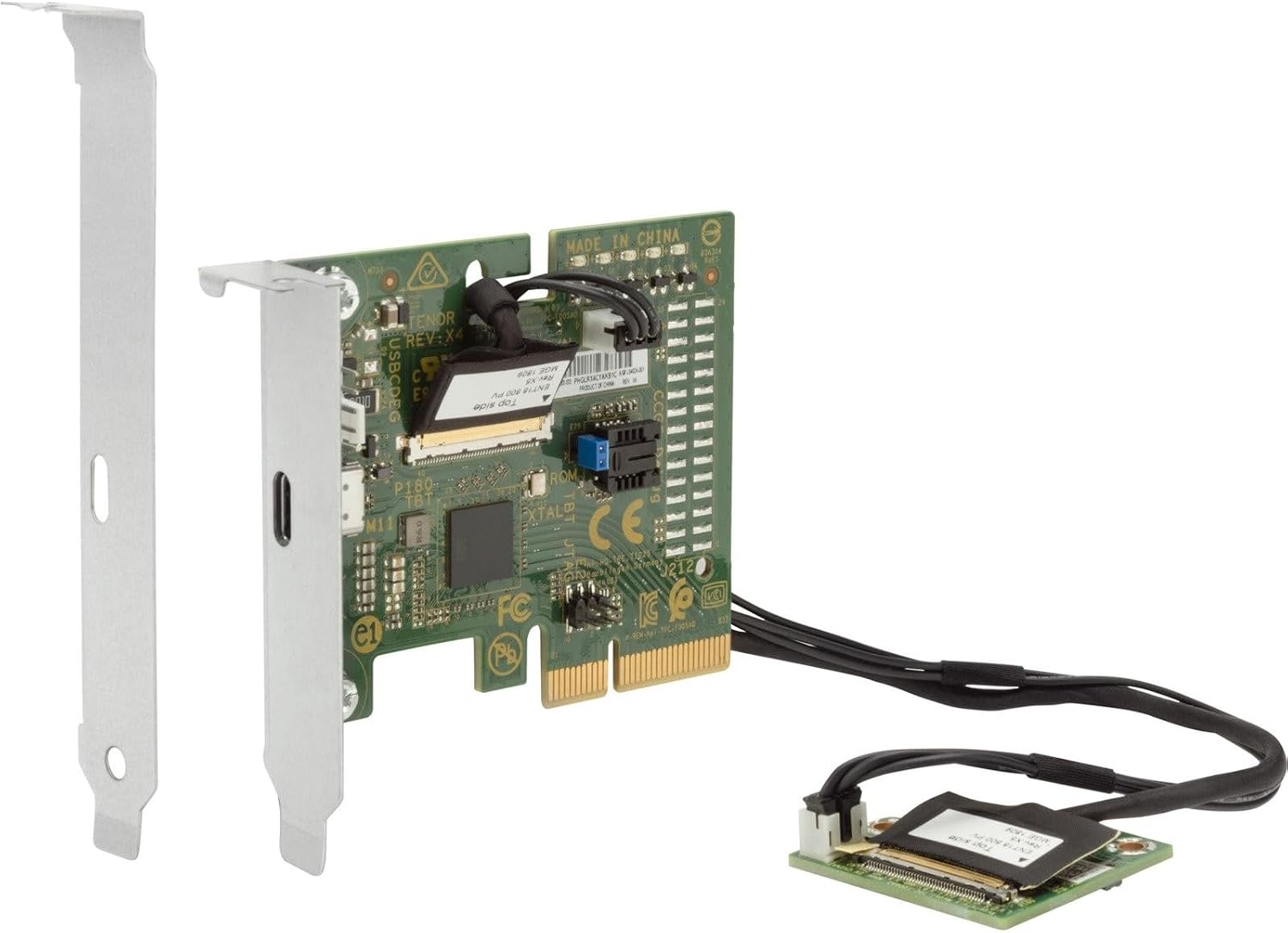 HP Thunderbolt 3.0 PCIe Card Z2 Tower - P/N: 141M7AA, Multicolor ...