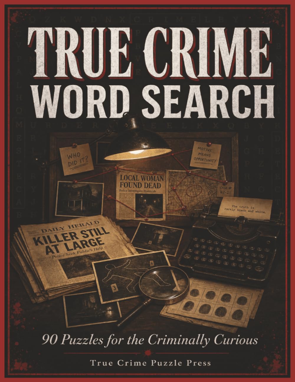 True Crime Word Search