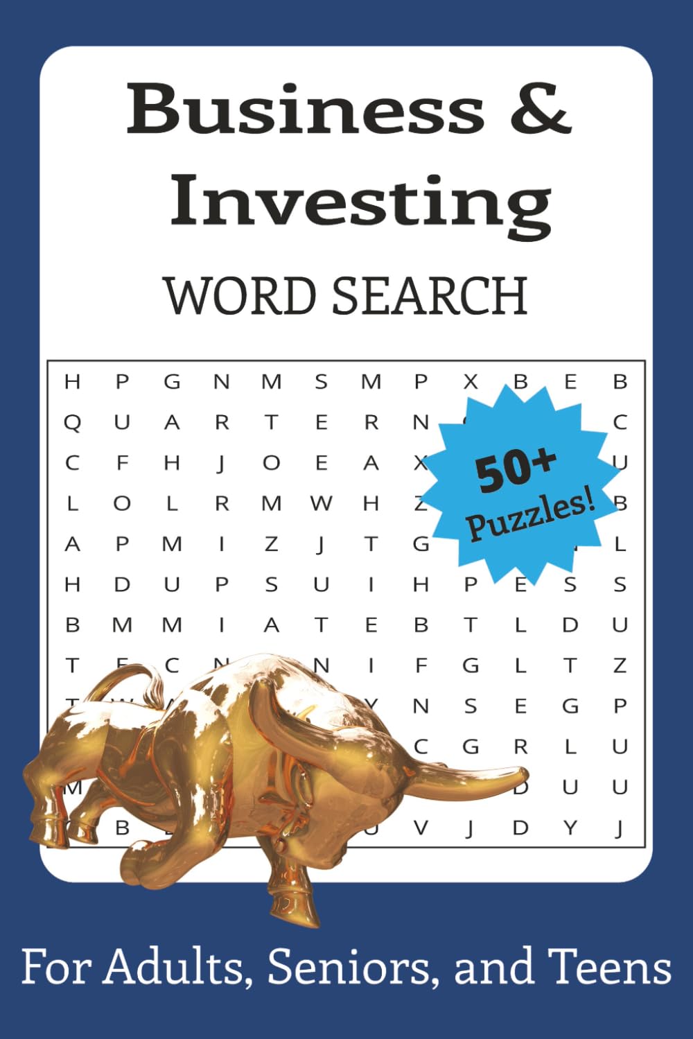 Business & Investing Word Search: Word Searches with Easy to Read Print About Business, Investing, Stocks, Money, and More! [ 6x9 inches, 110 pages | ... for Vacations, Holidays, Free Time, and More]