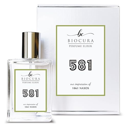 BC Perfume 581 Inspired by 1861 Naxos para mujeres y hombres, réplica de fragancias Dupes, Eau de Parfum en aerosol, 3.4 onzas líquidas, 3.4 fl oz -