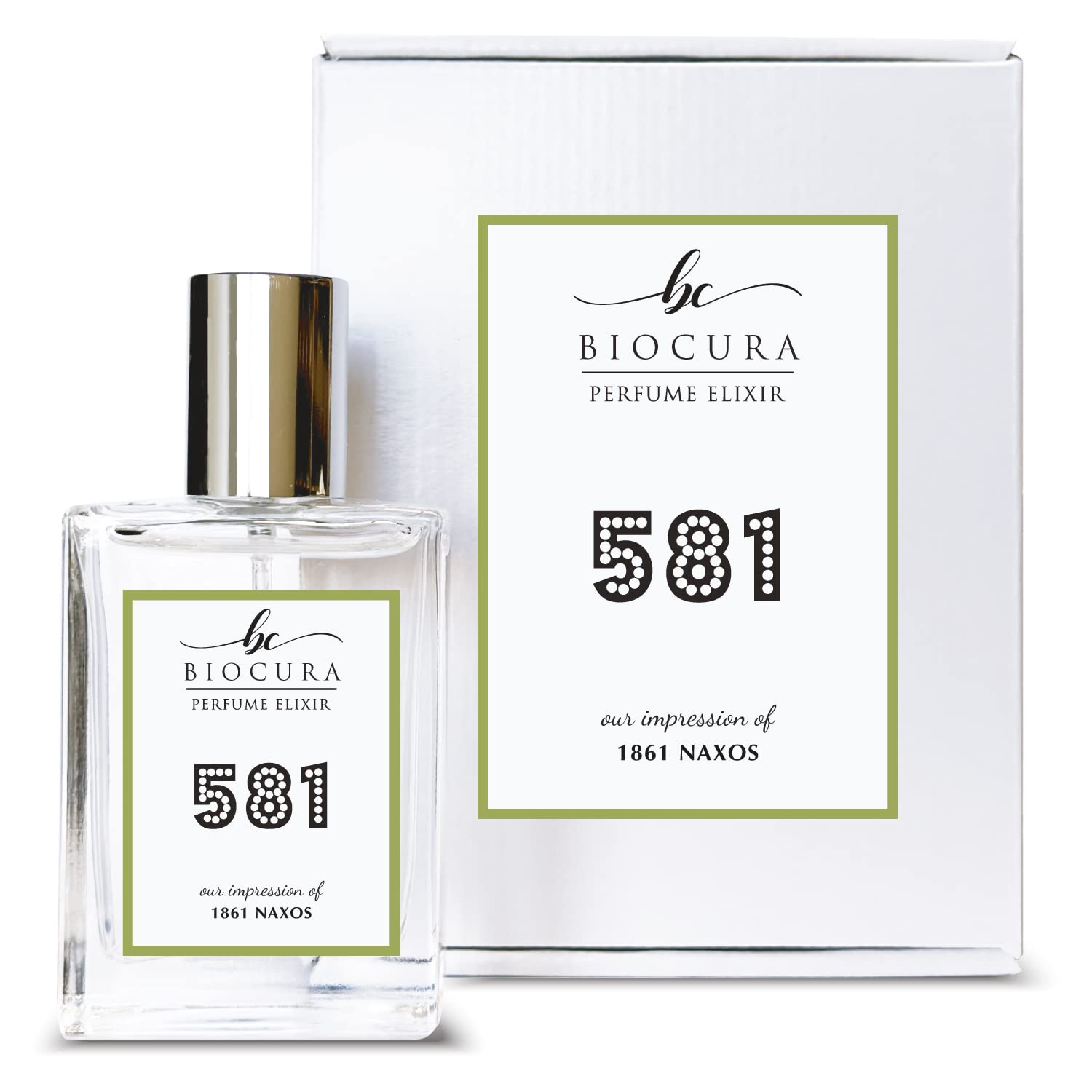 Amazon.com : BIOCURA BC Perfume 581 Inspired by 1861 Naxos For