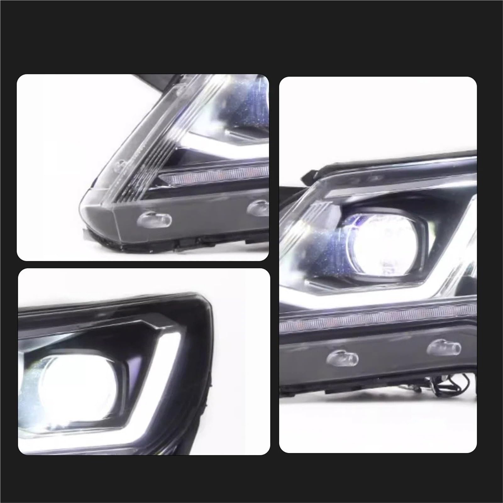 Faro Anteriore per VW Tiguan 2007-2012 Luci per Auto Faro proiettore Faro Luce Diurna Accessori automobilistici Gruppo Faro Auto