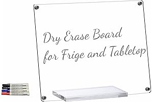 Acrylic Dry Erase Board Desk