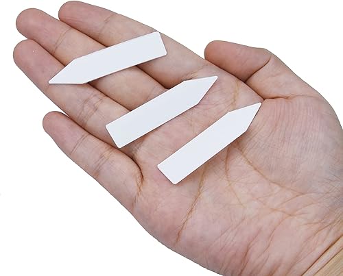 Miniatura 3 de HOVEOX 100 macetas de 3 pulgadas con 100 etiquetas para plantas, macetas de plástico transparente para jardinería, macetas de plantas suculentas