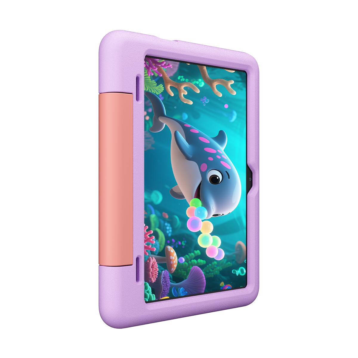 Blackview Tab 20 Kids | Tablet Bambini 10,1" HD+ IPS | Android 15 | 12GB RAM + 64GB (fino a 2TB) | 8MP + 5MP | 6600mAh | Dual Speaker | GPS | Bluetooth | Wi-Fi | Garanzia di 2 anni | Viola Unicorno