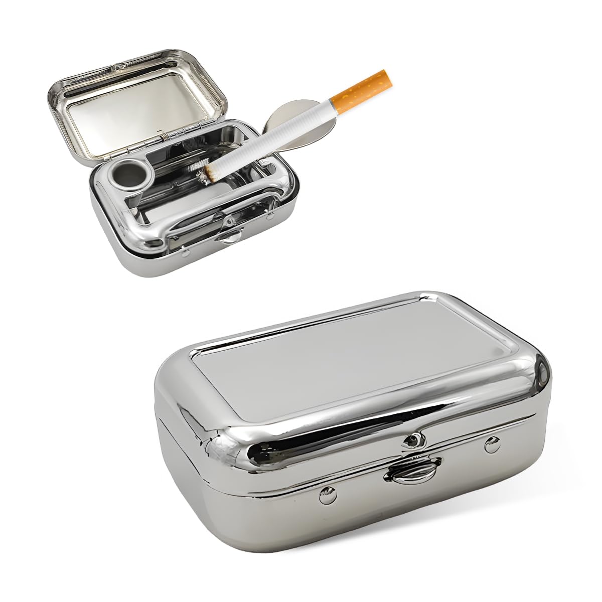 Amazon.com: Yourkar Portable Ashtrays, Stainless Steel Carry-on