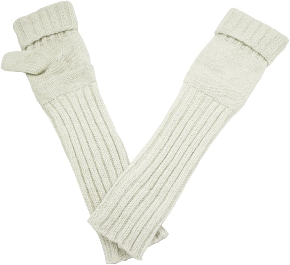 Dahlia Women's Angora Blend Long Arm Warmer Gloves