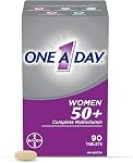 One A Day Multivitamin For Women 50 Plus - Daily Vitamins For Women With Vitamin A, B6, B12, C, D, E, Biotin, Calcium, Magnesium & Zinc, Helps Support Immune Function, Bone Health And More, 90 Tablets