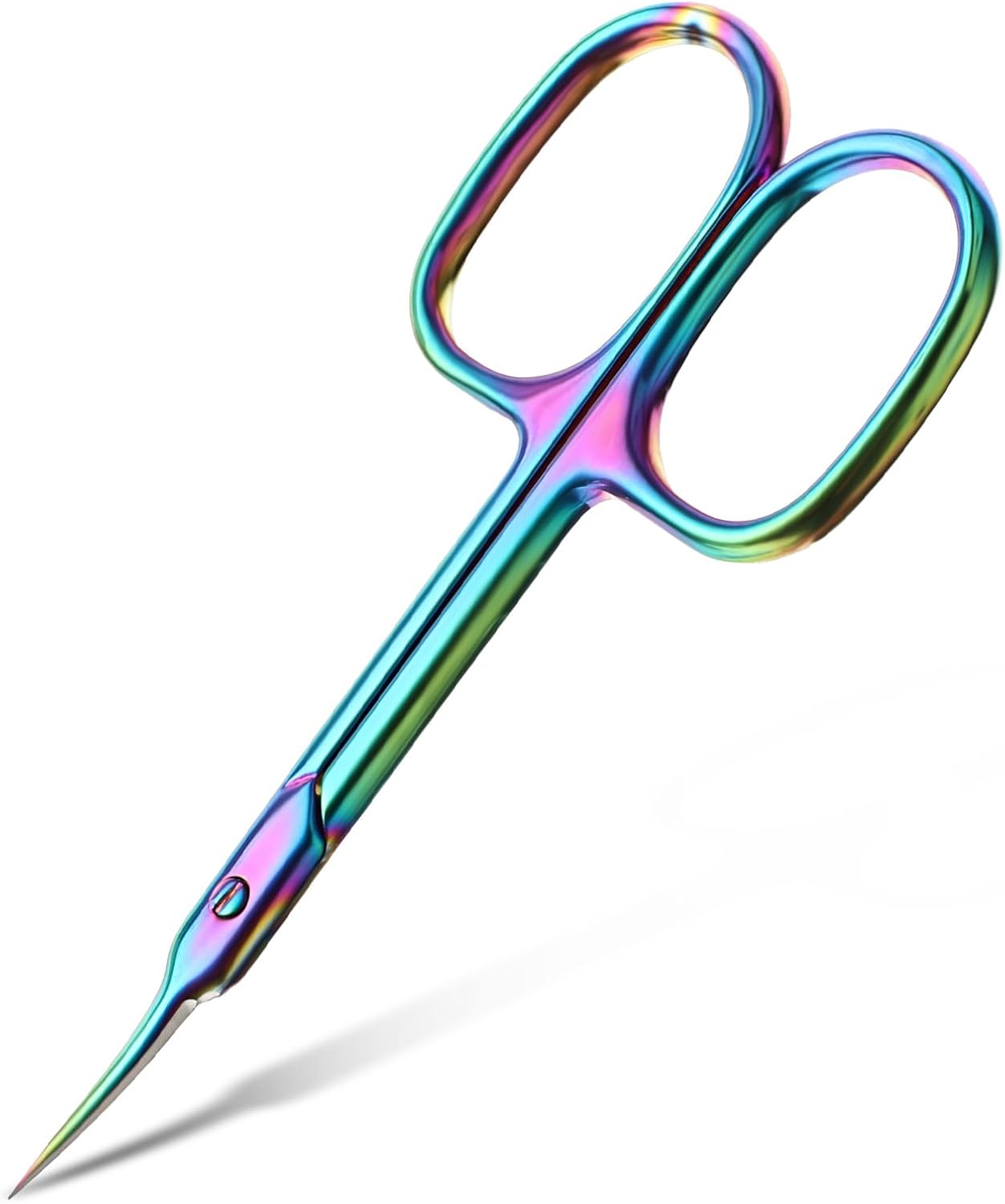 Ptwola Cuticle Trimmer Stainless Steel Curved Manicure