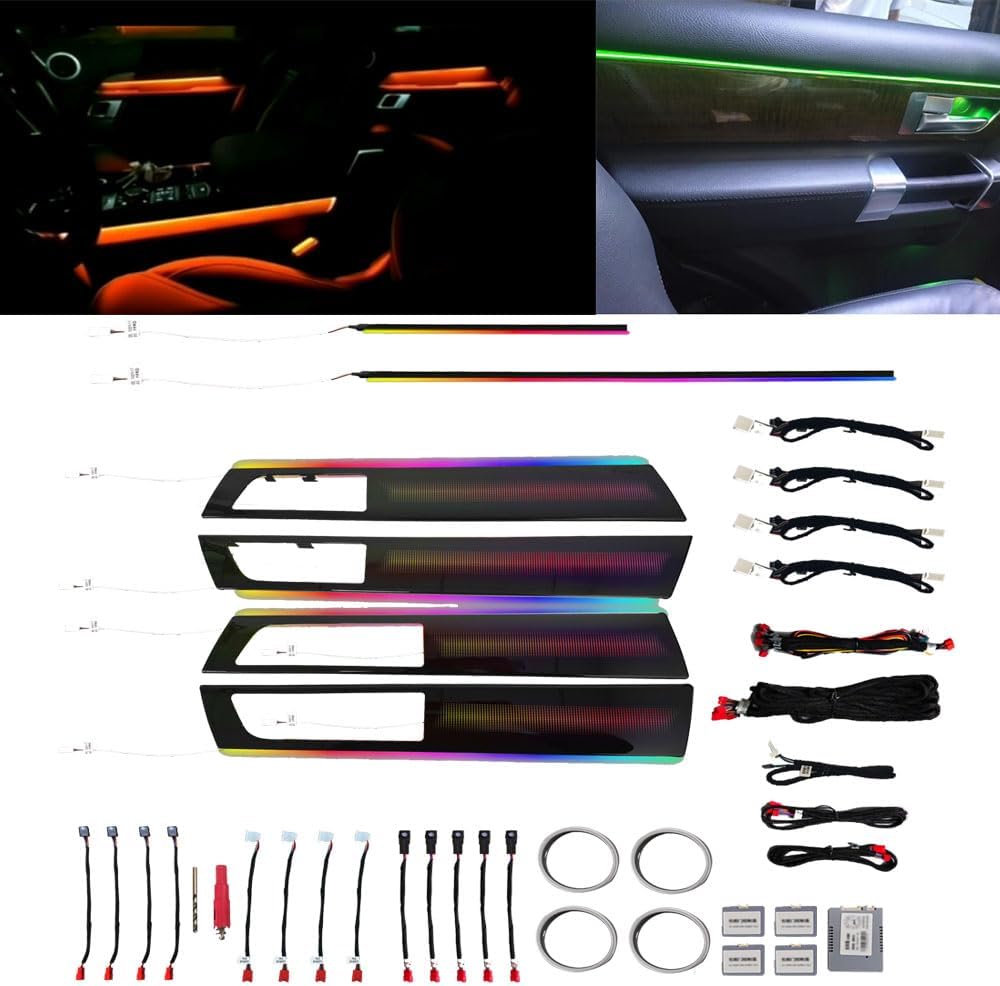 64 Color for 2010-2016 LR4 Gradient Active Ambient Lighting Atmosphere Light