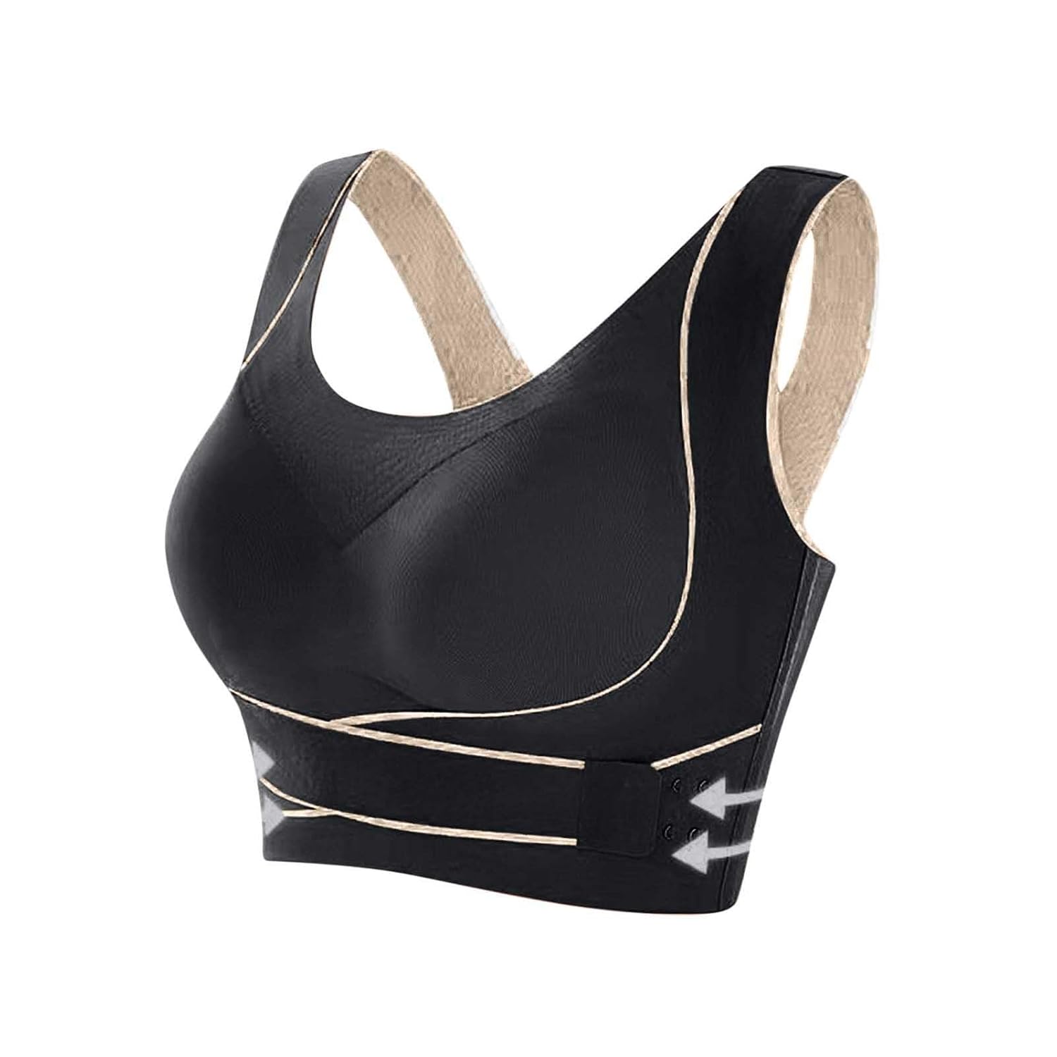 Wireless Bras for Women Push up Seamless Light Support Bralettes Comfy Posture Corrector Sports Yoga Daliy Bra