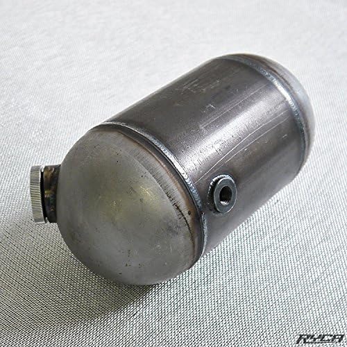 TC Bros 5 inch Round Pill Style Chopper Oil Tank Universal Fit