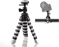 Vista 5 de Mini trípode flexible de 8" para Canon EOS Rebel SL3 M100