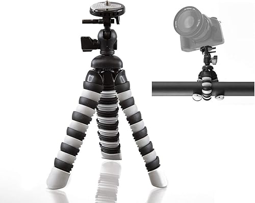 Miniatura 5 de Mini trípode flexible de 8" para Canon EOS Rebel SL3 M100