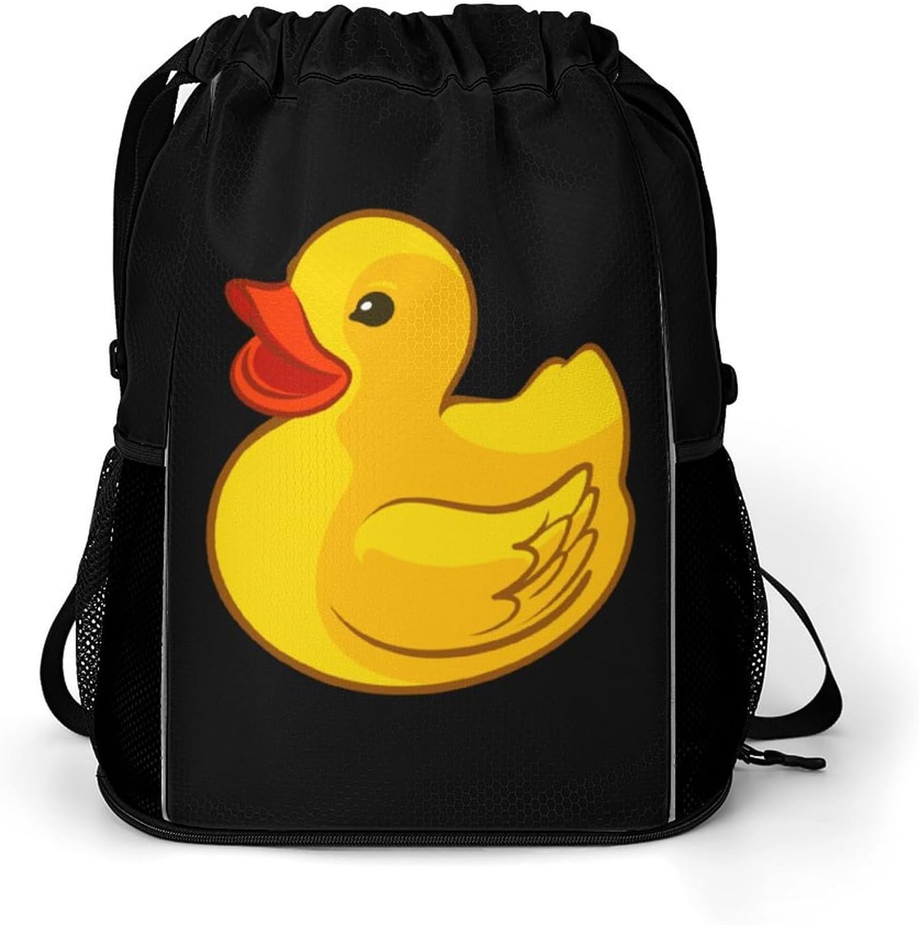 Yellow Duck Gym Bag Workout Gym Backpack with Shoe Compartment Sports Bags for Women Men