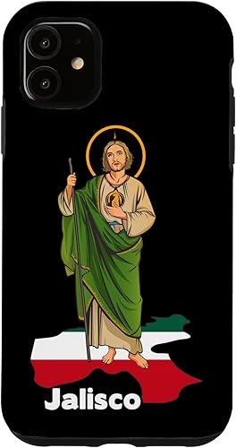 iPhone 11 San Judas Tadeo con funda Jalisco México