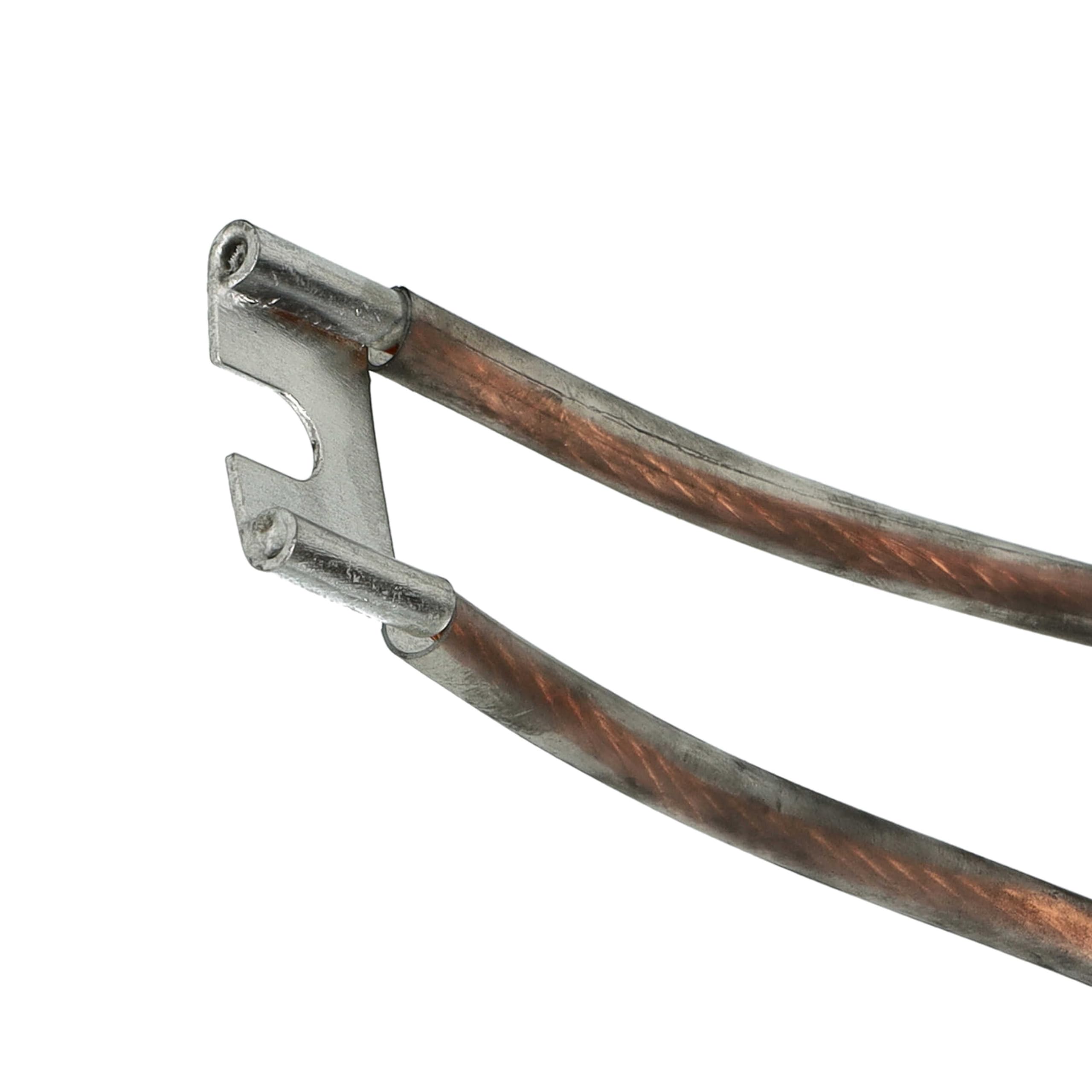 Vhbw 10x Balais Charbon 5,9 X 7,95 X 13,3 Mm Pour Rupes 47.105 - Pièces De Rechange Ponceuse Excentrique