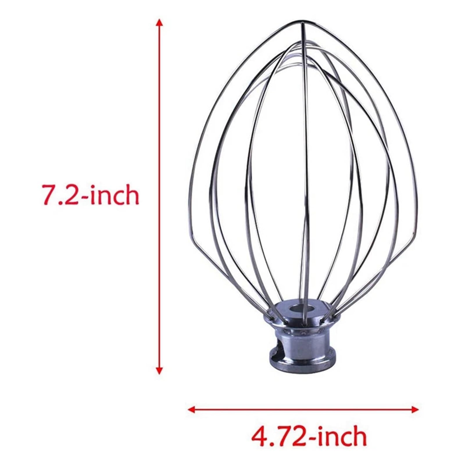 Genérico Látigo de Alambre 3X, Compatible con Kitchenaid