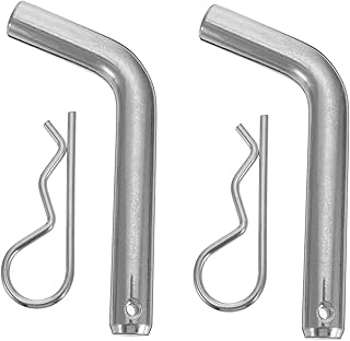 Vaguelly 4 Peças Trava De Reboque Acessórios Para Automóveis Acessórios Para Carros Simples Suprimentos Para Carros Peças Acessórios Para Reboque Gancho De Ferro Trava De Reboque