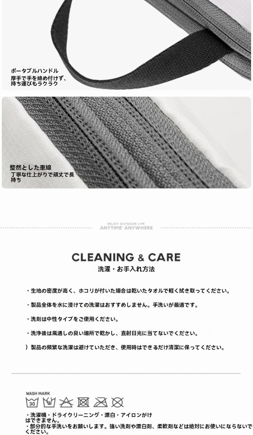 EVREFIN旅行圧縮バッグ防水、ダブルファスナー、超軽量、耐摩耗、大容量、衣類、化粧品、その他荷物旅行出張携帯収納（3点セットM+