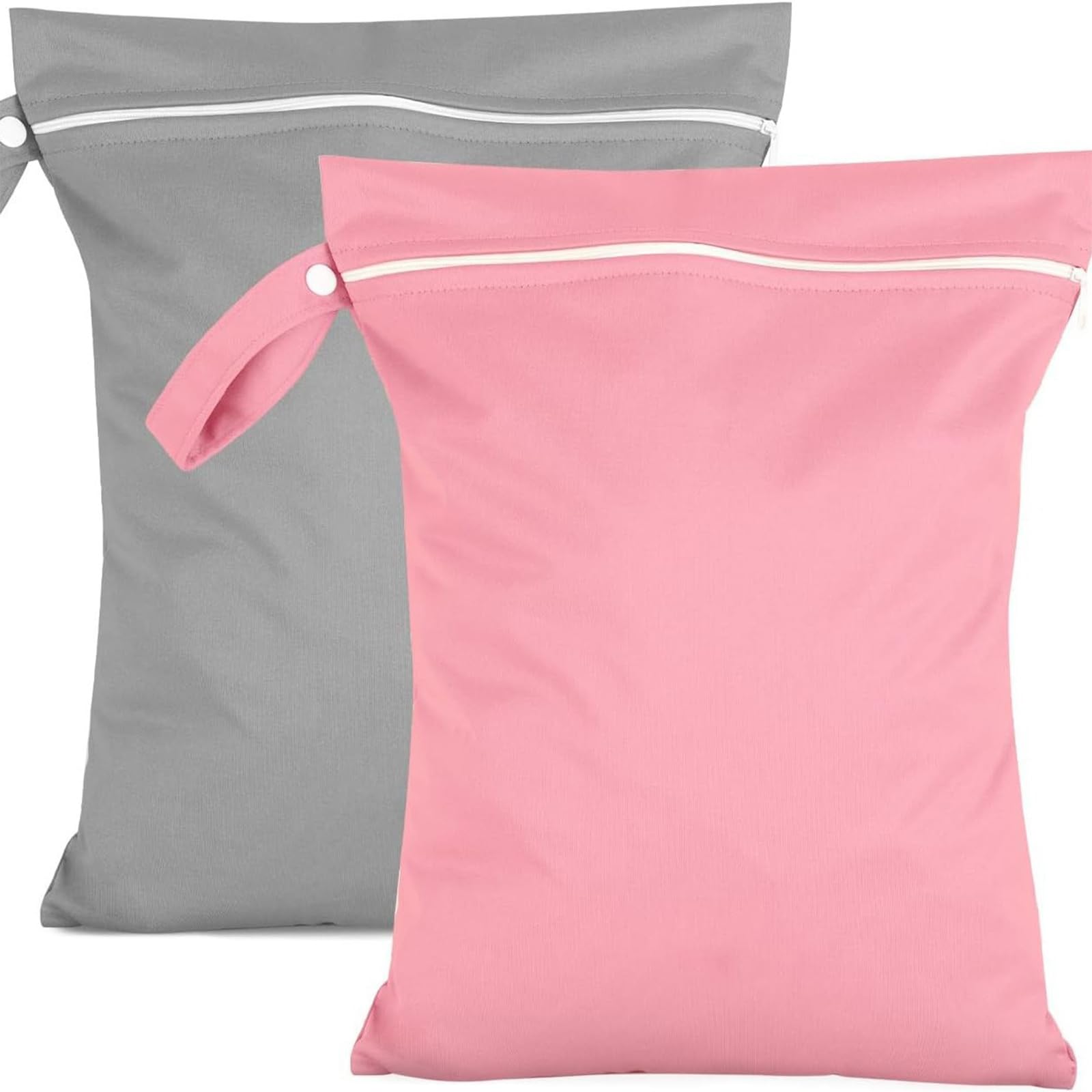 Wetbag Pannolini 2 Pezzi, Borsa Piscina Organizer Valigia per Vestiti, Borsa Pannolini Lavabili Riutilizzabile