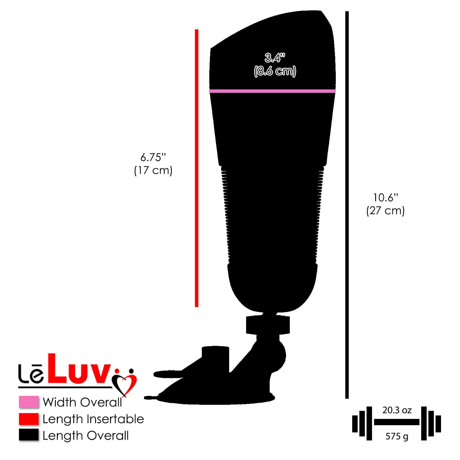 Amazon.com: LeLuv Male Masturbator Showerproof Hard-shelled with Suction  Cup and Concealing Cap : Health & Household