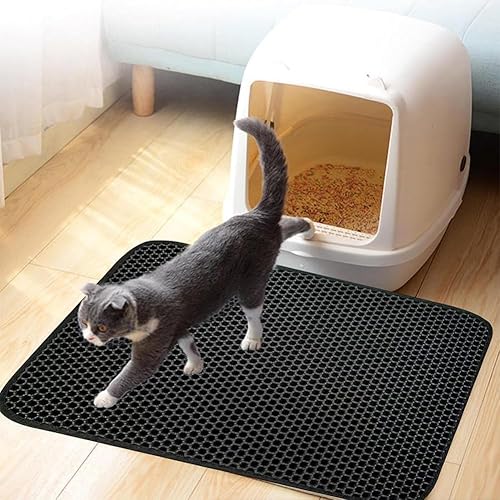 Miniatura 9 de Adorapaws - Tapete para trampa de arena para gatos, tapete de arena para gatos Adora Paws, tapete para atrapar arena, tapete de arena para gatitos,