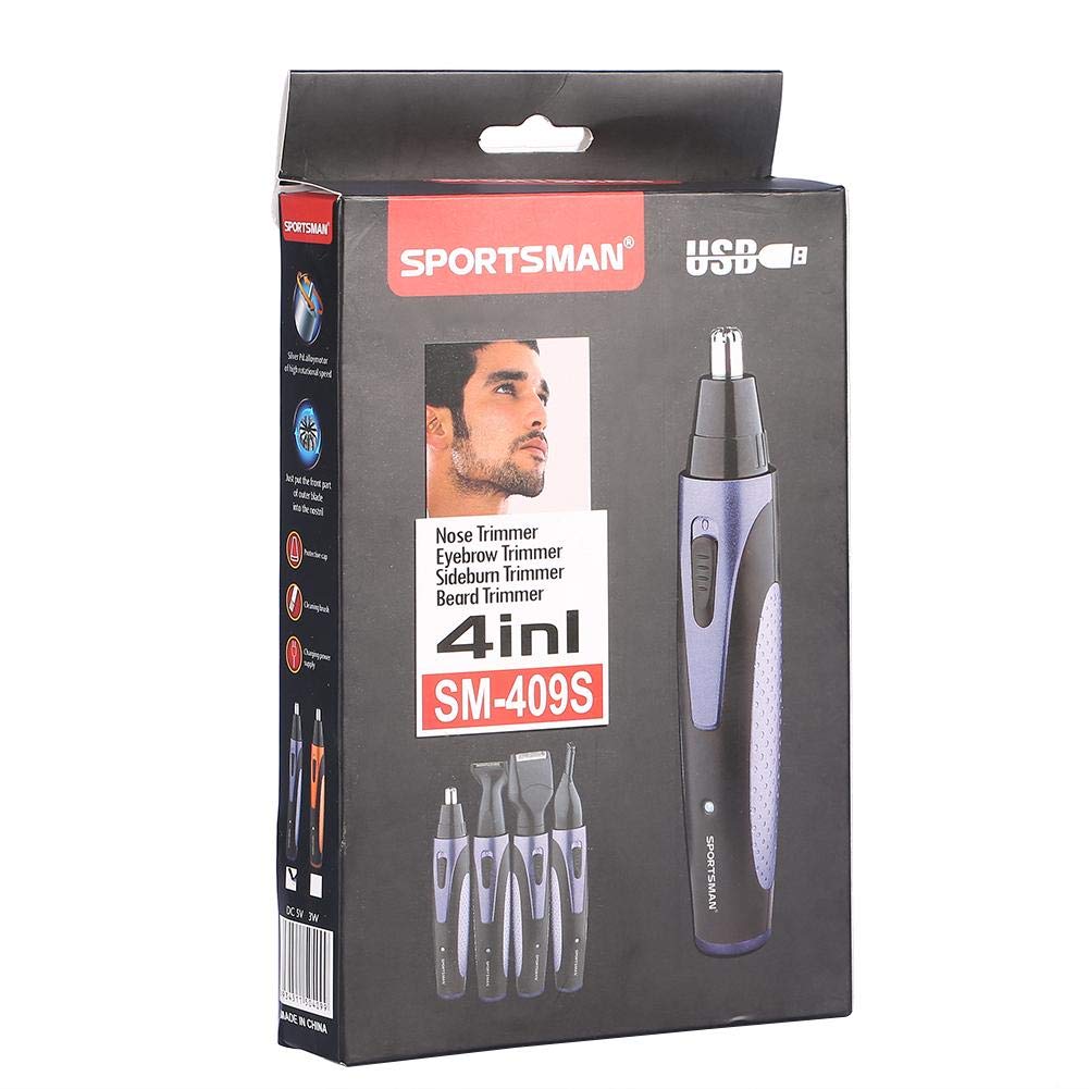 Sonew Electric Trimmer Kit Automatic Rechargable Ear Eyebrows Hair Removal Trimmer Electric Face Shaver Set