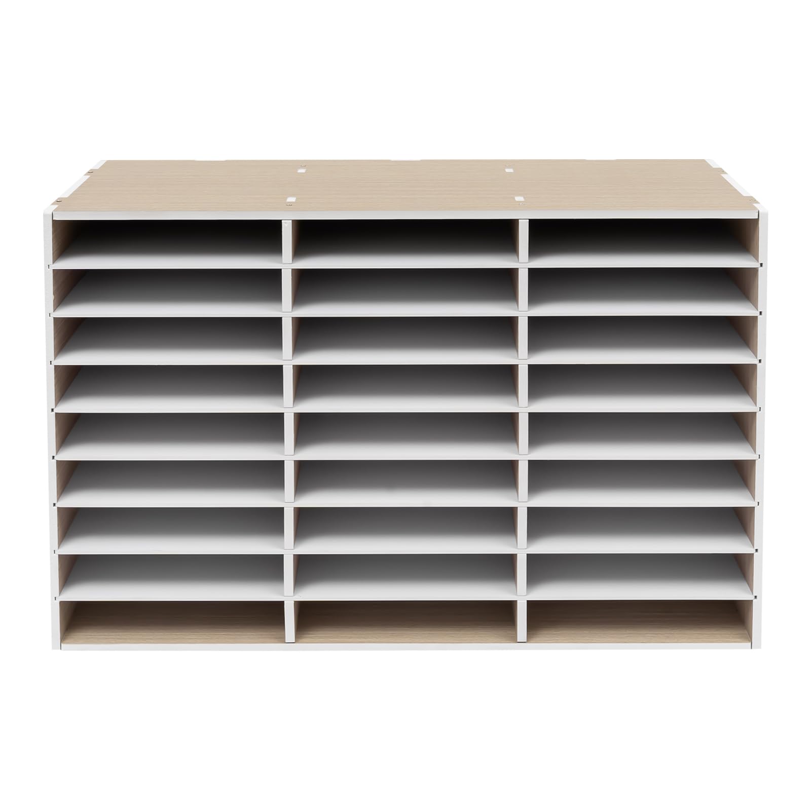 Organizer da scrivania in PVC, formato A4, 27 scomparti, 80 x 30,5 x 55,1 cm