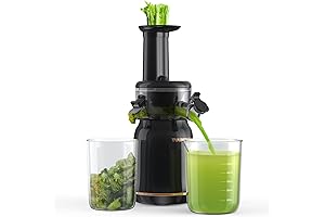 Compact, Space-Saving Dushenho Juicer: Cold Press Powerhouse for Fresh and Nutritious Juices