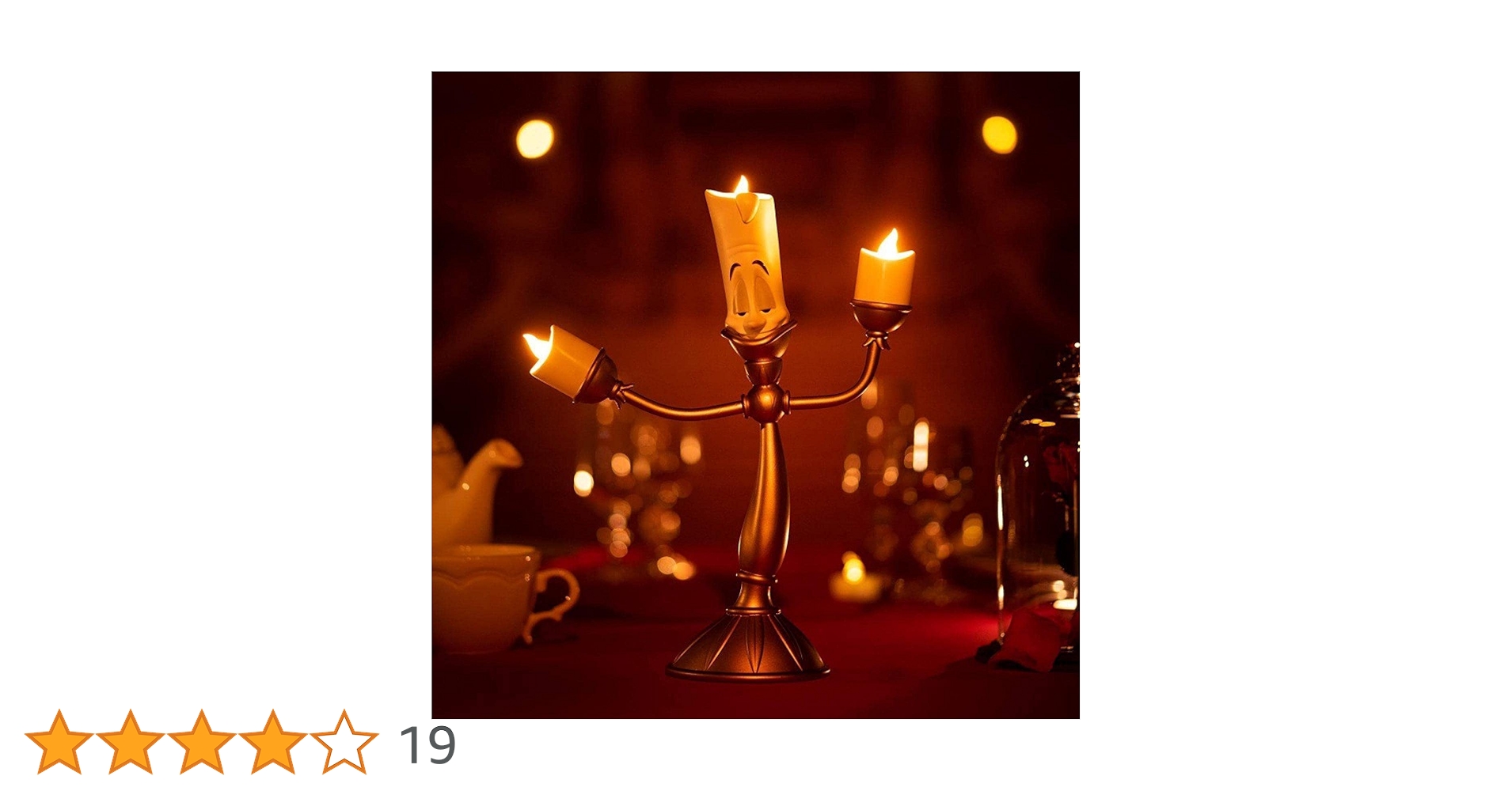 Amazon.co.jp: 美女と野獣 キャンドルホルダー ルミエールキャンドル Amazon.co.jp: 美女と野獣 キャンドルホルダー ルミエールキャンドル