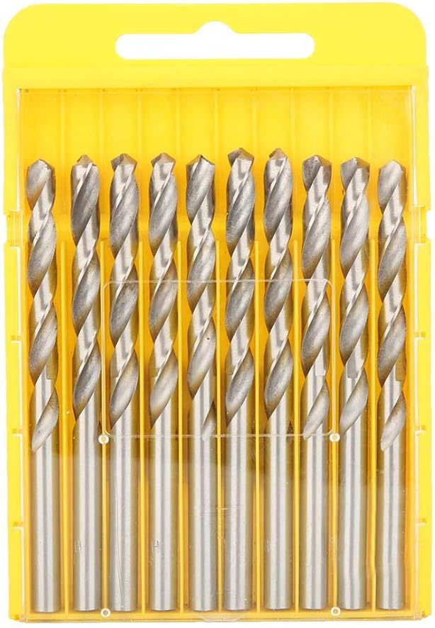 Hand Drilling Tool 10PCS/Box Twisted Drill Bits, Hole Opener, electric drill stainless steel for ordinary pistol