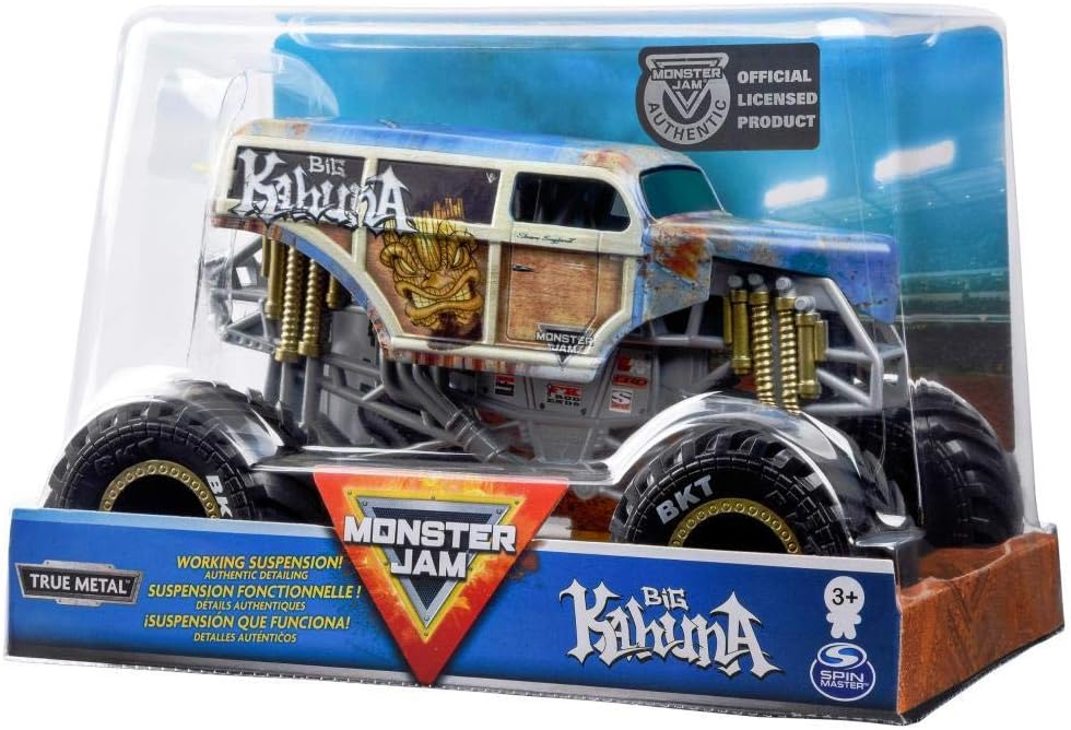Monster Jam, Official Max-D Monster Truck, Collector Die-Cast Vehicle, 1:24 Scale