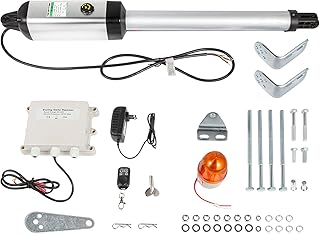 Door Opener 1PC Electric Gate Opener Single Swing Gate Opener 551lb Remote Control Automatic Gate Openers W/Remote Complete Push/Pull