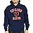 Team Fan Apparel NFL Gameday Adult Hooded Sweatshirt, Pro Football Fleece Hoodie Pullover Sweatshirt (Chicago Bears - Navy, X-Large)