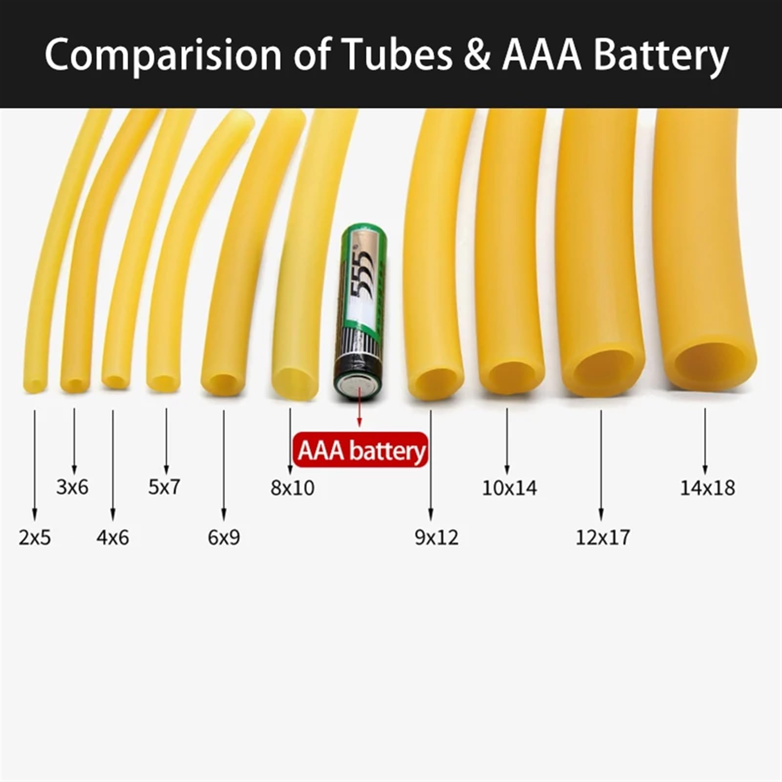 Gummischlauch Latex-Gummischläuche, 2, 3, 4, 5, 6, 7, 9, 10, 12, 14, 17, 18 mm ID x Außendurchmesser, hoch belastbar, elastisch, chirurgischer medizinischer Schlauch(10Meters,ID 9mm x OD 12mm)