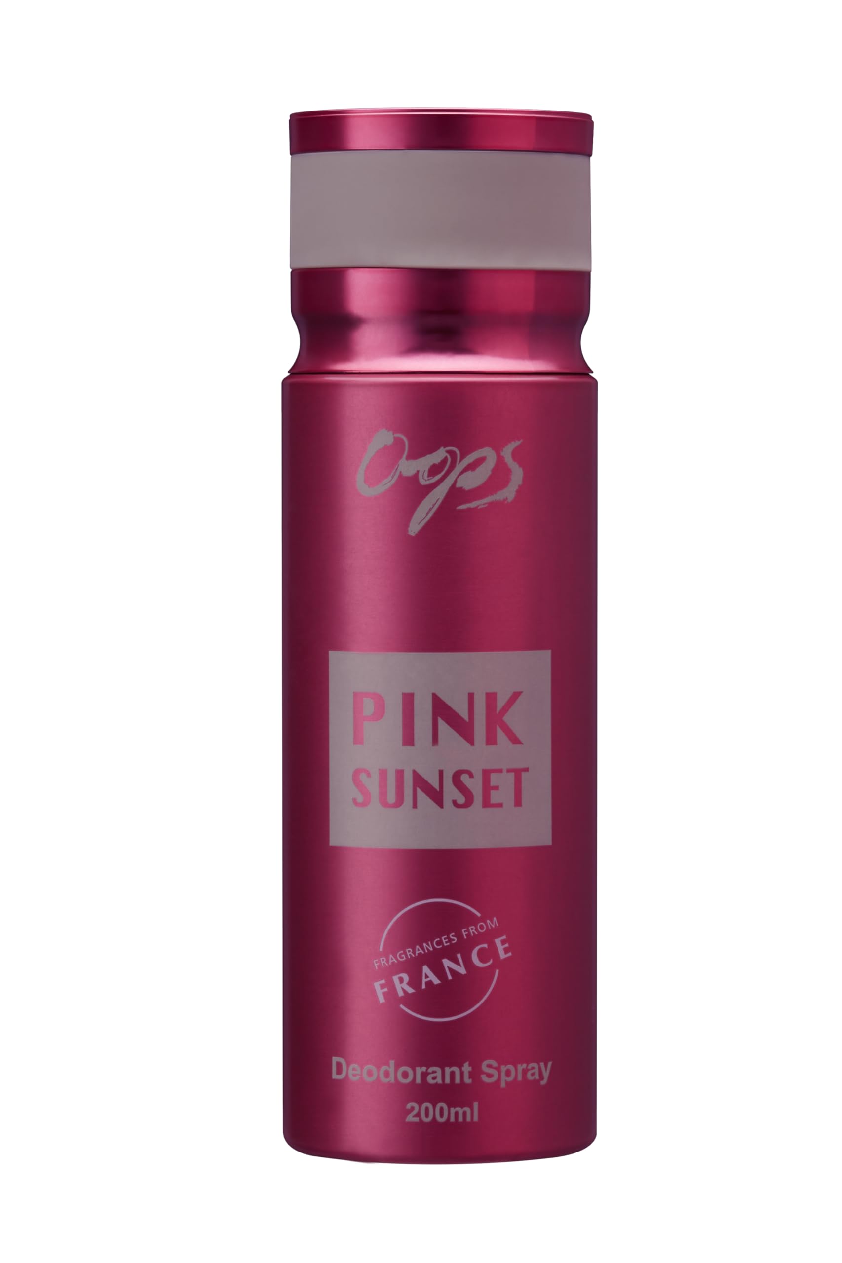 Oops Deodorant Spray - Pink Sunset | Tropical Blend Of Mangoes, Citrus and Sweet Fruity Notes With Coconut | Sensual Fragrance That Awakens The Senses For Women | 200ml | Made in U.A.E